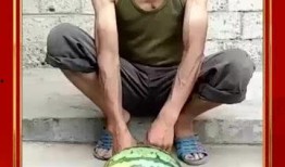 农村免费吃瓜大爷